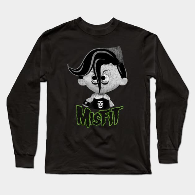Such A Misfit (Gray) by HomeStudio Long Sleeve T-Shirt by HomeStudio